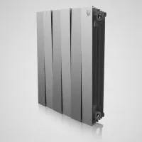 Биметаллический радиатор Royal Thermo PianoForte 500 Silver Satin